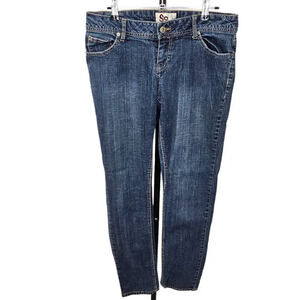 SO Womens Jeans Blue Size  13